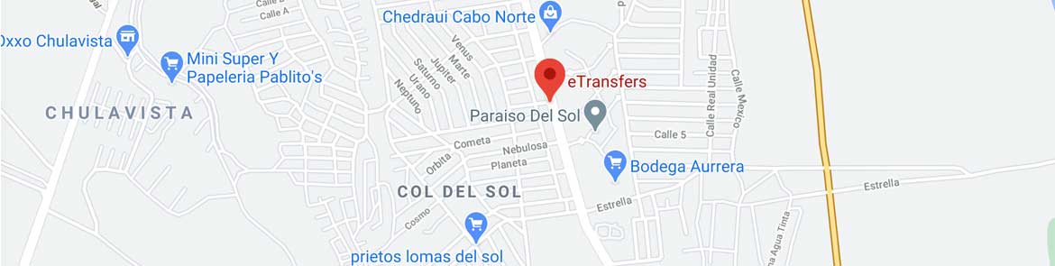 eTransfers Los Cabos San Lucas